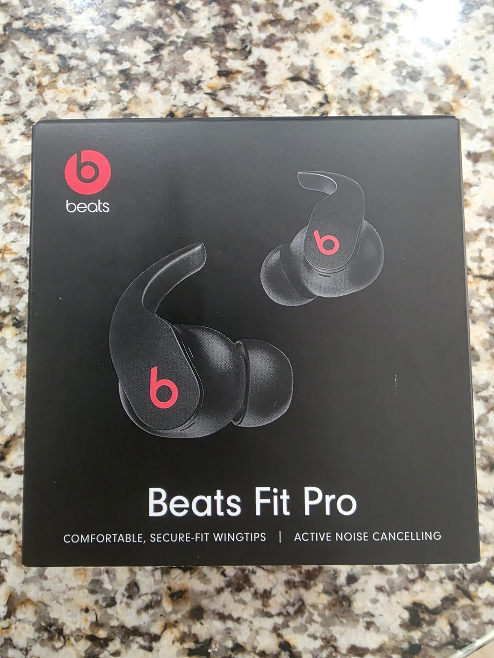 Beats by Dre Beats Fit Pro Earbuds - Black with Red Logo